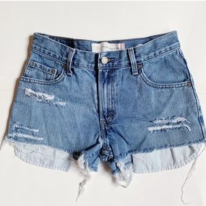 Levi’s 550 relaxed fit denim shorts
